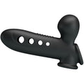 PRETTY LOVE - MANICOTTO PER PENE CRANE CON AIRBAG NERO – Copri pene con estensione