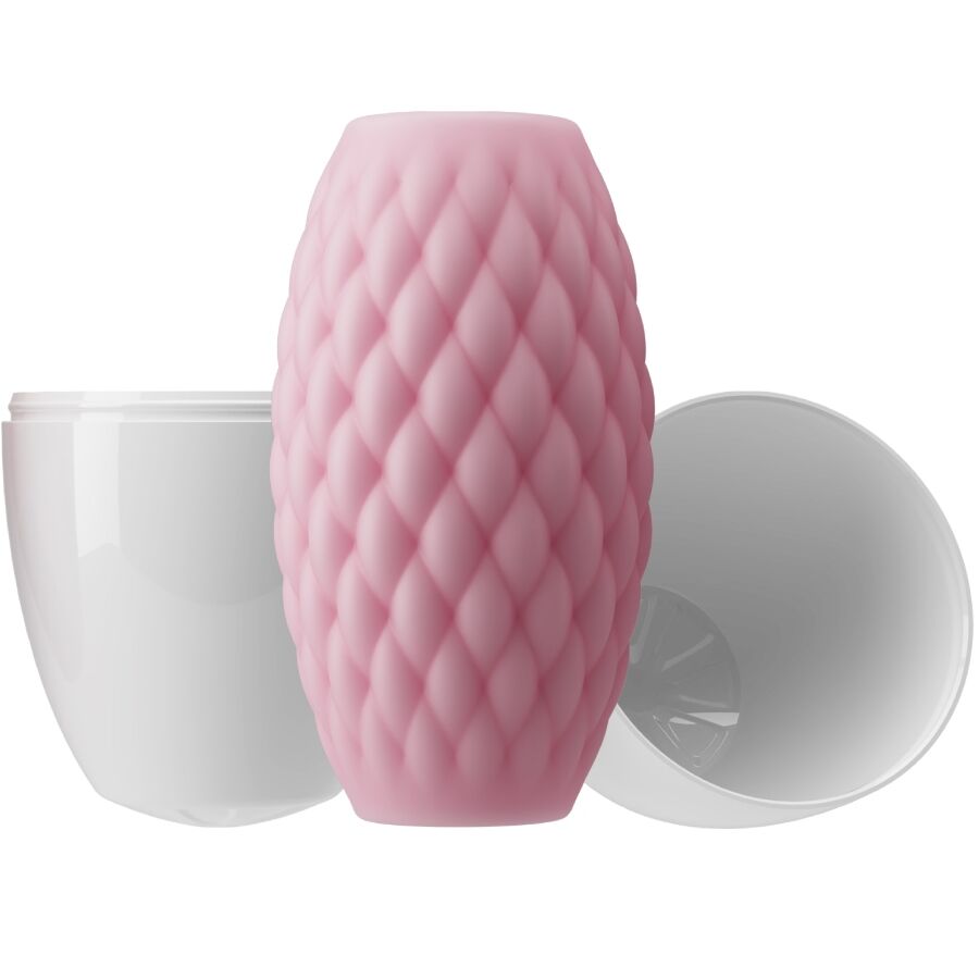 PRETTY LOVE - ATHENA EROS SILICONE MASTURBATORE MASCHILE ROSA – Vari masturbatori – foto 3