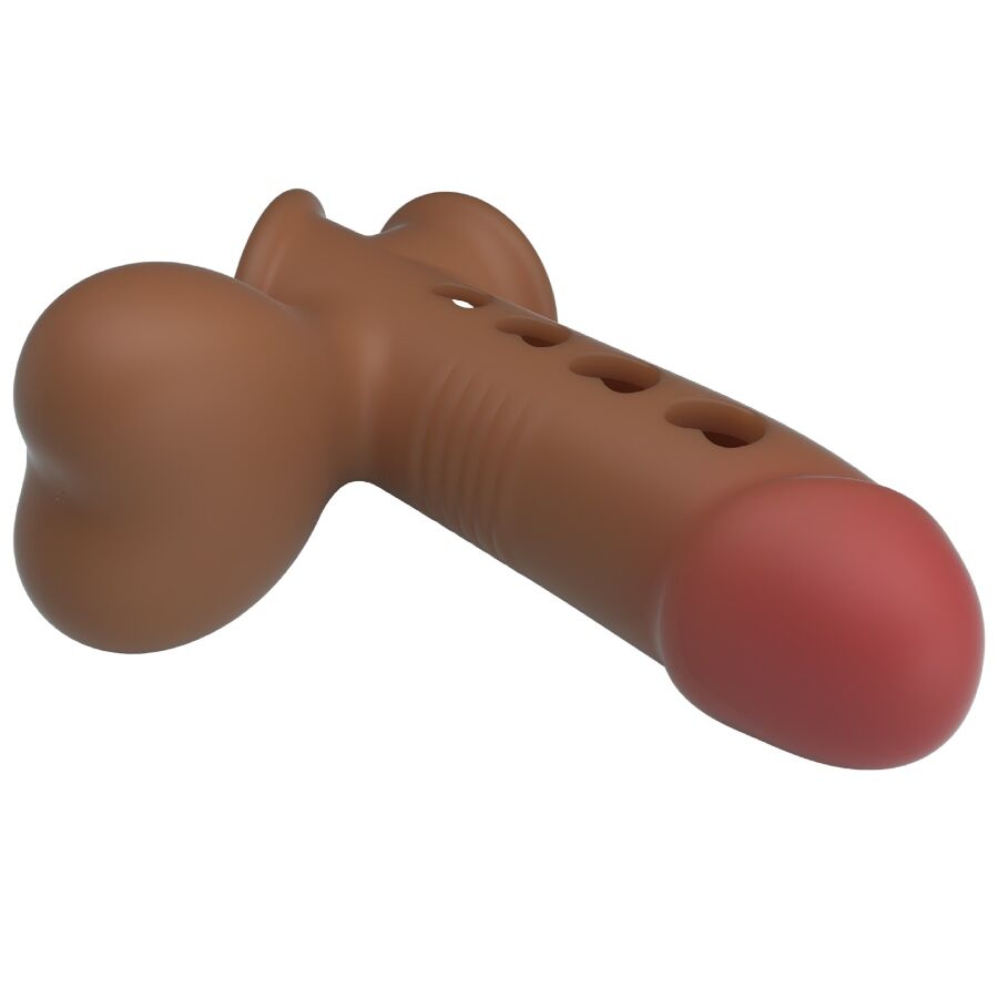 PRETTY LOVE - GUAINA PER PENE TYRONN CON AIRBAG – Copri pene con estensione – foto 7