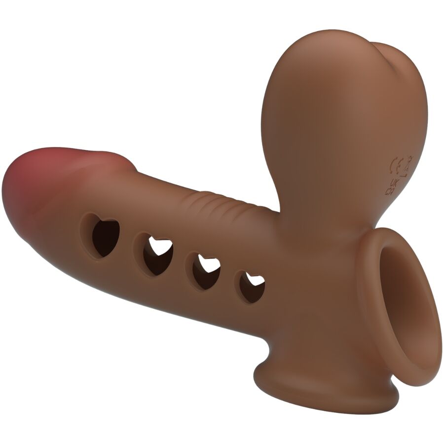 PRETTY LOVE - GUAINA PER PENE TYRONN CON AIRBAG – Copri pene con estensione – foto 3