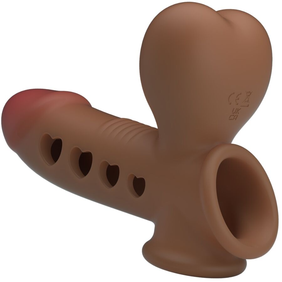 PRETTY LOVE - GUAINA PER PENE TYRONN CON AIRBAG – Copri pene con estensione – foto 4