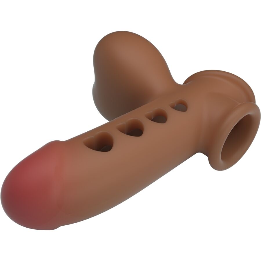 PRETTY LOVE - GUAINA PER PENE TYRONN CON AIRBAG – Copri pene con estensione – foto 6