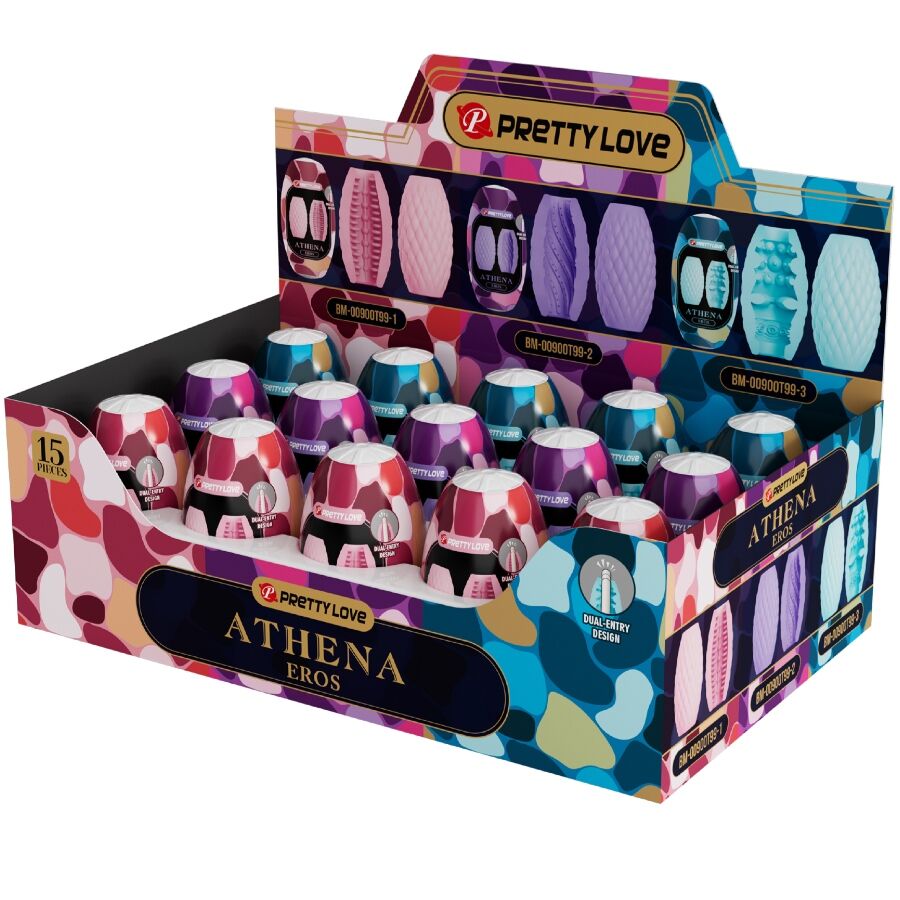 PRETTY LOVE - ATHENA EROS PACK 15 VARI MASTURBATORI MASCHILI – Vari masturbatori
