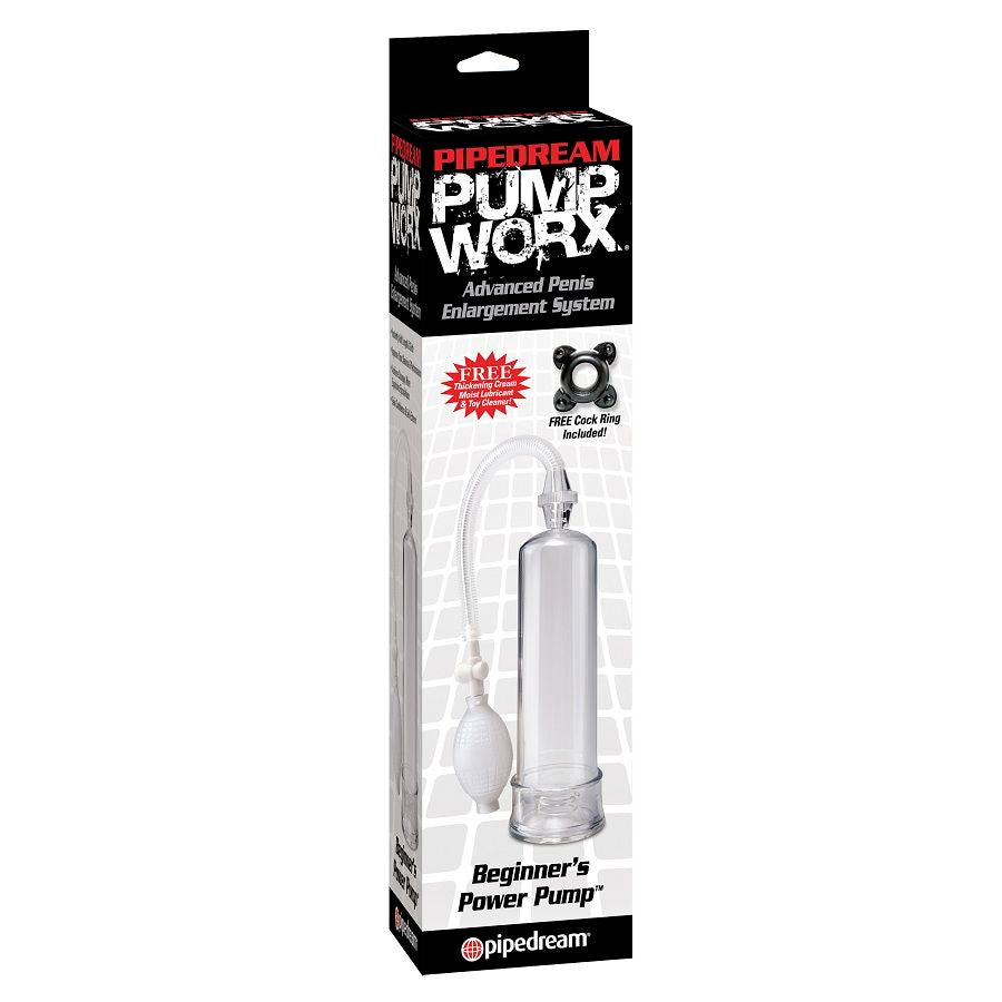 PUMP WORX - PRINCIPIANTI POWER PUMP CLEAR – Pompa per l'ingrandimento del pene – foto 2
