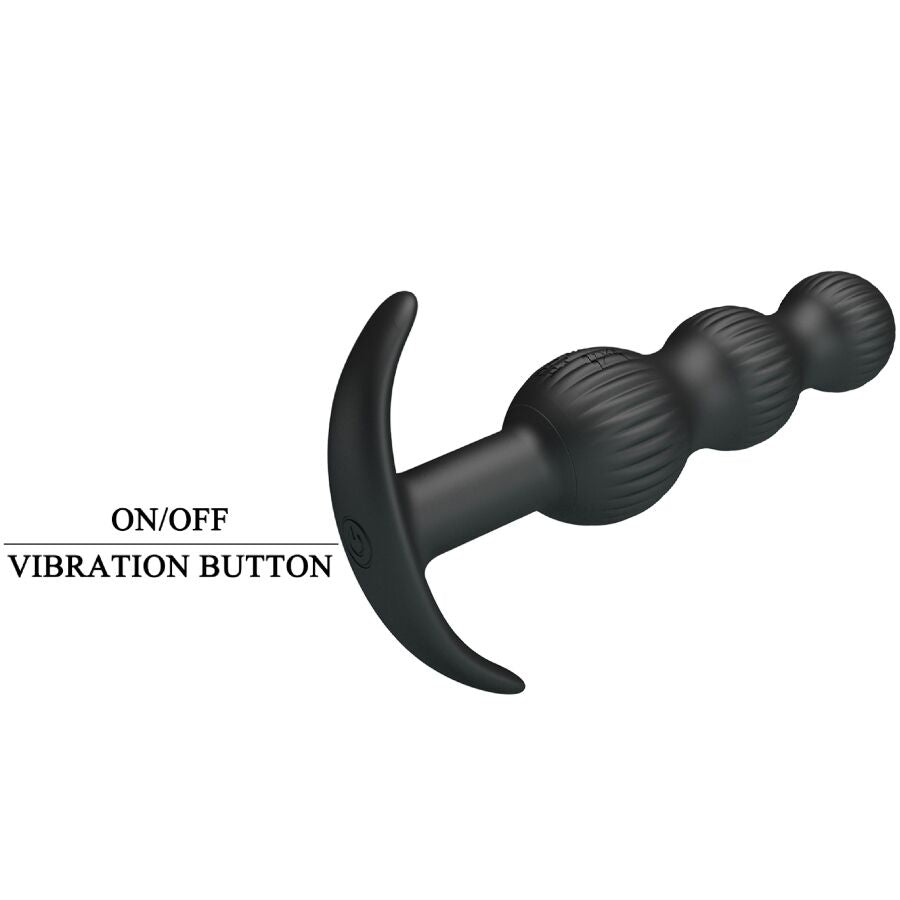 PRETTY LOVE - SIDNEY VIBRATORE ANALE 10 VIBRAZIONI NERO – Classici vibratori anali o vaginali – foto 9