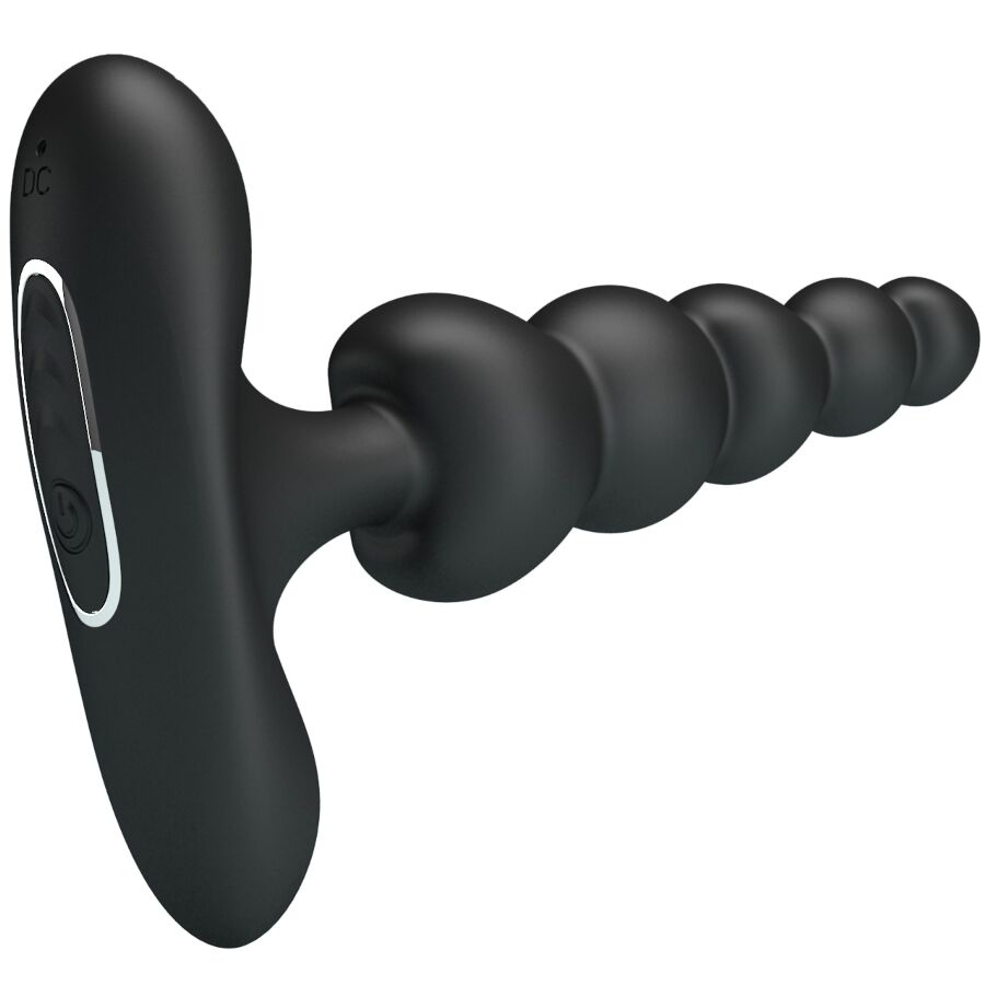 PRETTY LOVE - CORBAN VIBRATORE ANALE 10 VIBRAZIONI NERO – Classici vibratori anali o vaginali – foto 5
