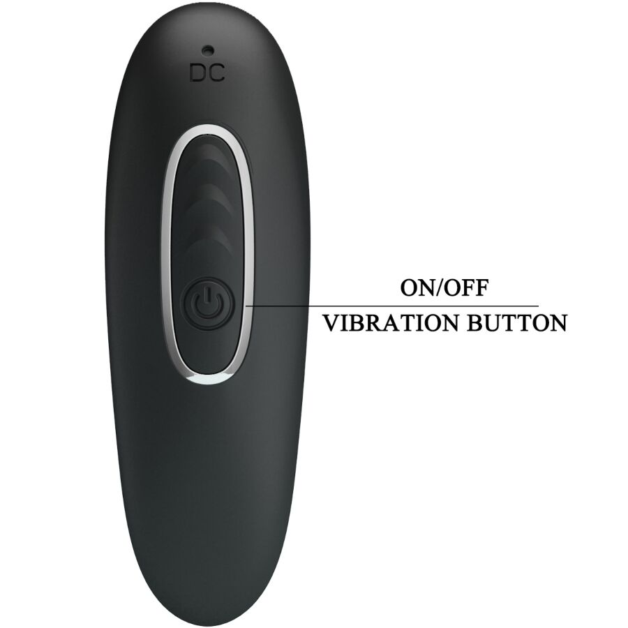 PRETTY LOVE - CORBAN VIBRATORE ANALE 10 VIBRAZIONI NERO – Classici vibratori anali o vaginali – foto 9
