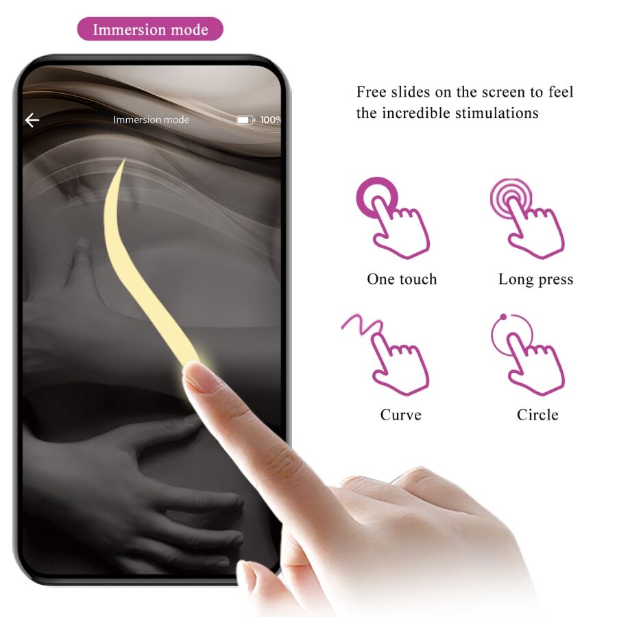 PRETTY LOVE - VIBRATORE CONTROLLATO DA APP LEVIATHAN VIOLA – Vibratori con APP – foto 15