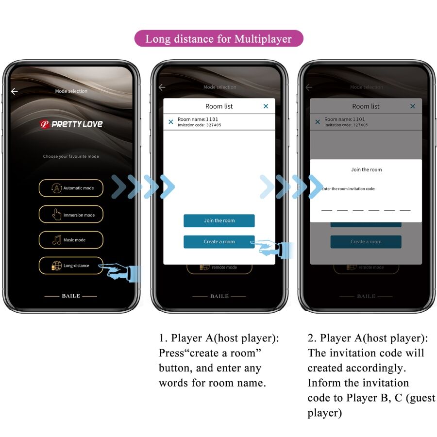 PRETTY LOVE - VIBRATORE CONTROLLATO DA APP LEVIATHAN VIOLA – Vibratori con APP – foto 17