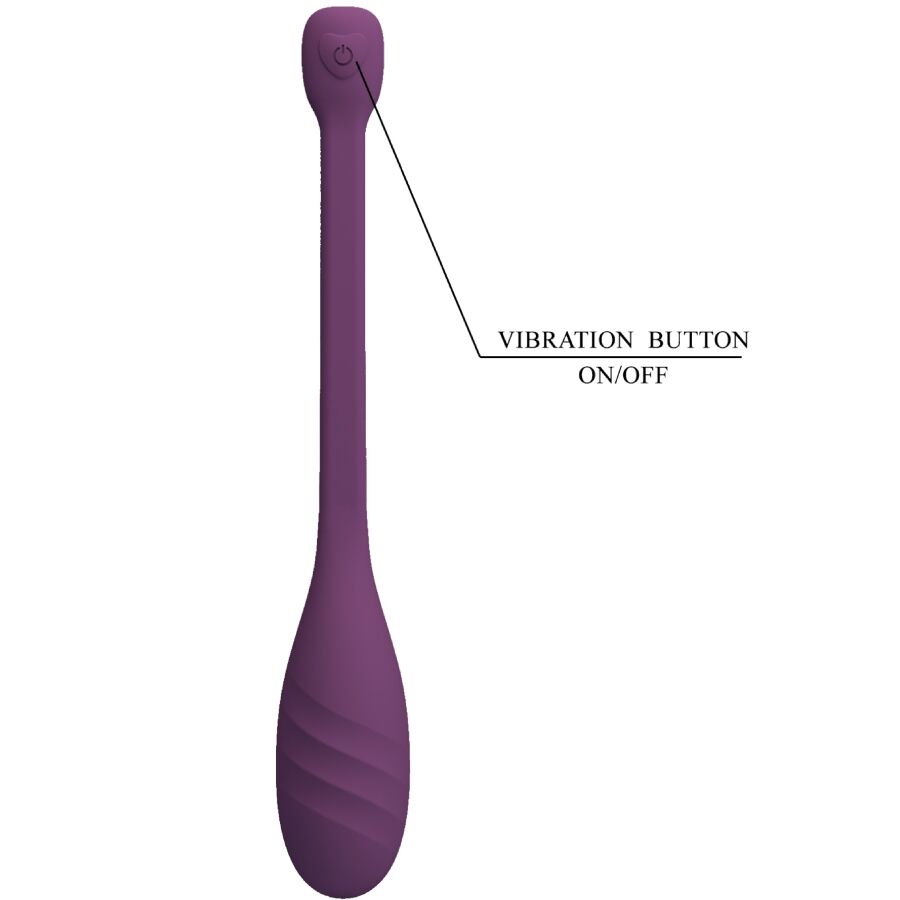 PRETTY LOVE - VIBRATORE CONTROLLATO DA APP LEVIATHAN VIOLA – Vibratori con APP – foto 5