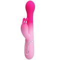 PRETTY LOVE - DEJON 3 IN 1 MULTIFUNZIONE VIBRATORE CONIGLIO ROSA – Vibratori HI-TECH
