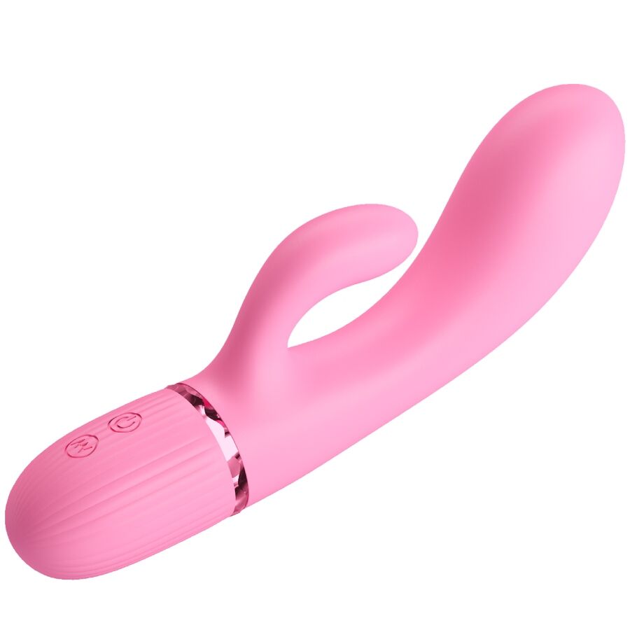 PRETTY LOVE - VIBRATORE CONIGLIO MARSKI E PUNTO G ROSA – Vibratori di coniglio – foto 3
