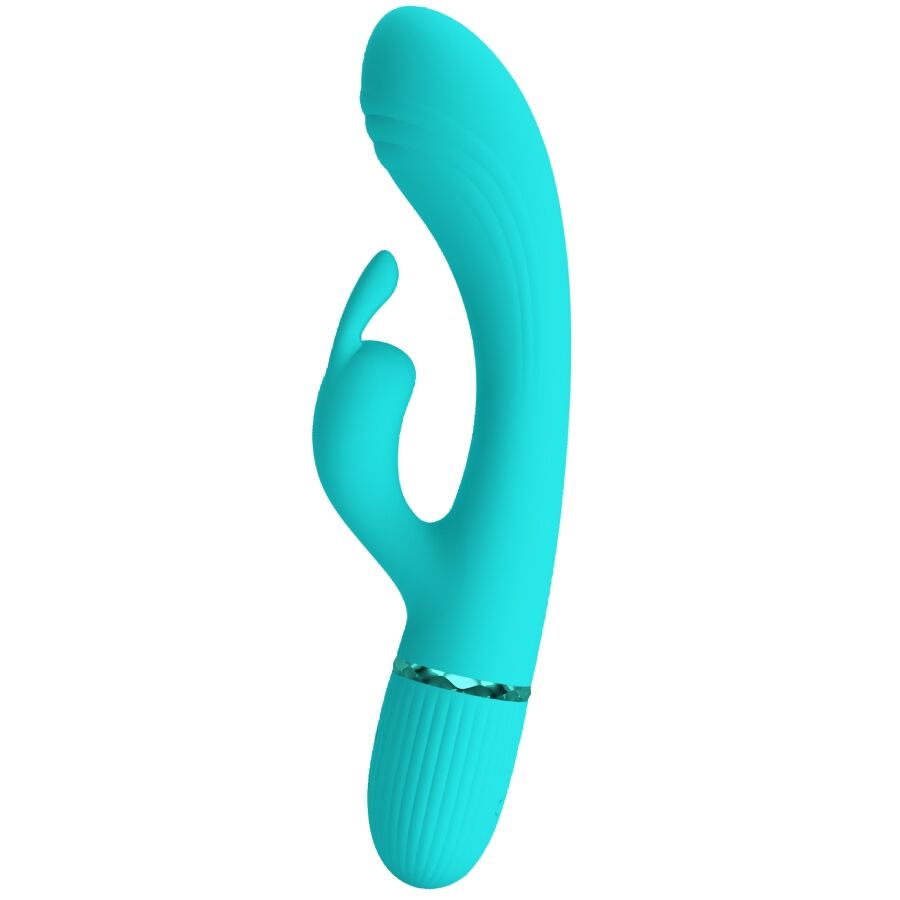 PRETTY LOVE - SCOCCO VIBRATORE CONIGLIO TURCHESE – Vibratori di coniglio – foto 2