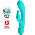 PRETTY LOVE - SCOCCO VIBRATORE CONIGLIO TURCHESE – Vibratori di coniglio