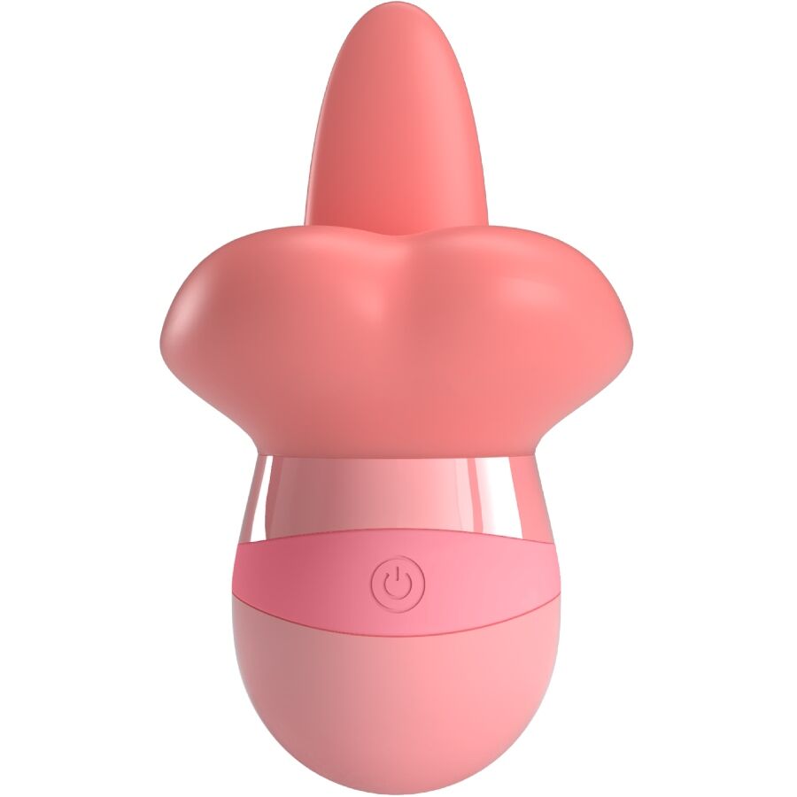 PRETTY LOVE - STIMOLATORE PER CLITORIDE LINGUA KYLEE 10 VIBRAZIONI ROSA NUDO – Per il clitoride – foto 2