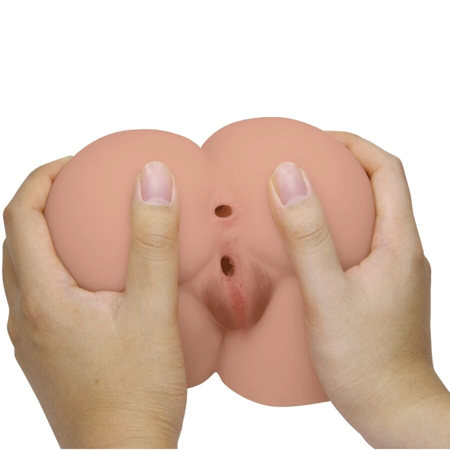 CRAZY BULL - BERNACE ASS VIBRATORE CON VAGINA REALISTICA E ANO CARNE TELECOMANDO – Vagine con vibrazione – foto 8