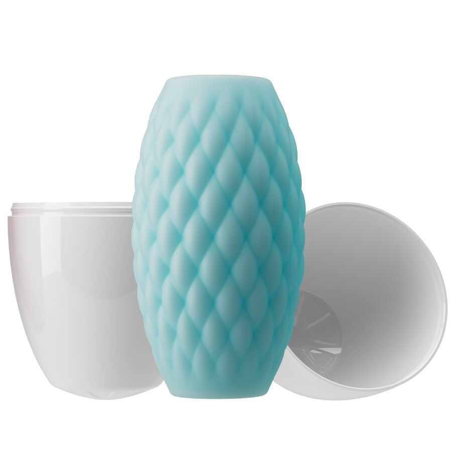 PRETTY LOVE - ATHENA EROS SILICONE MASTURBATORE MASCHILE AZZURRO CIELO – Vari masturbatori – foto 4