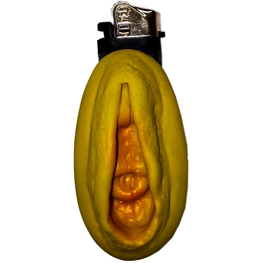 DIABLO PICANTE - ACCENDINO VAGINA COLOR ORO – Accendini