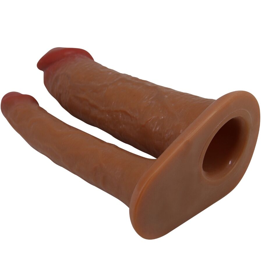 PRETTY LOVE - SLIP KEAVEN HARNESS UNIVERSALE E COMODO DOPPIO DILDO – Doppio pene – foto 4