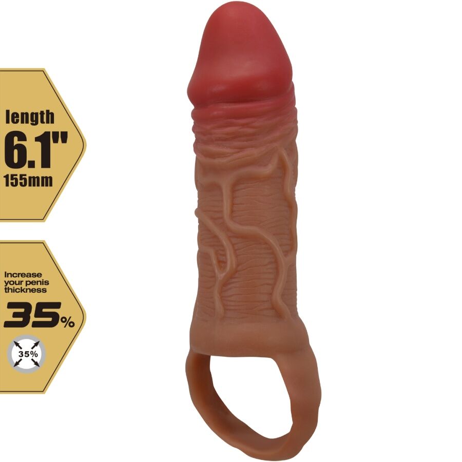 PRETTY LOVE - GUAINA PER PENE PEIRRE 10 CM – Copri pene con estensione – foto 7