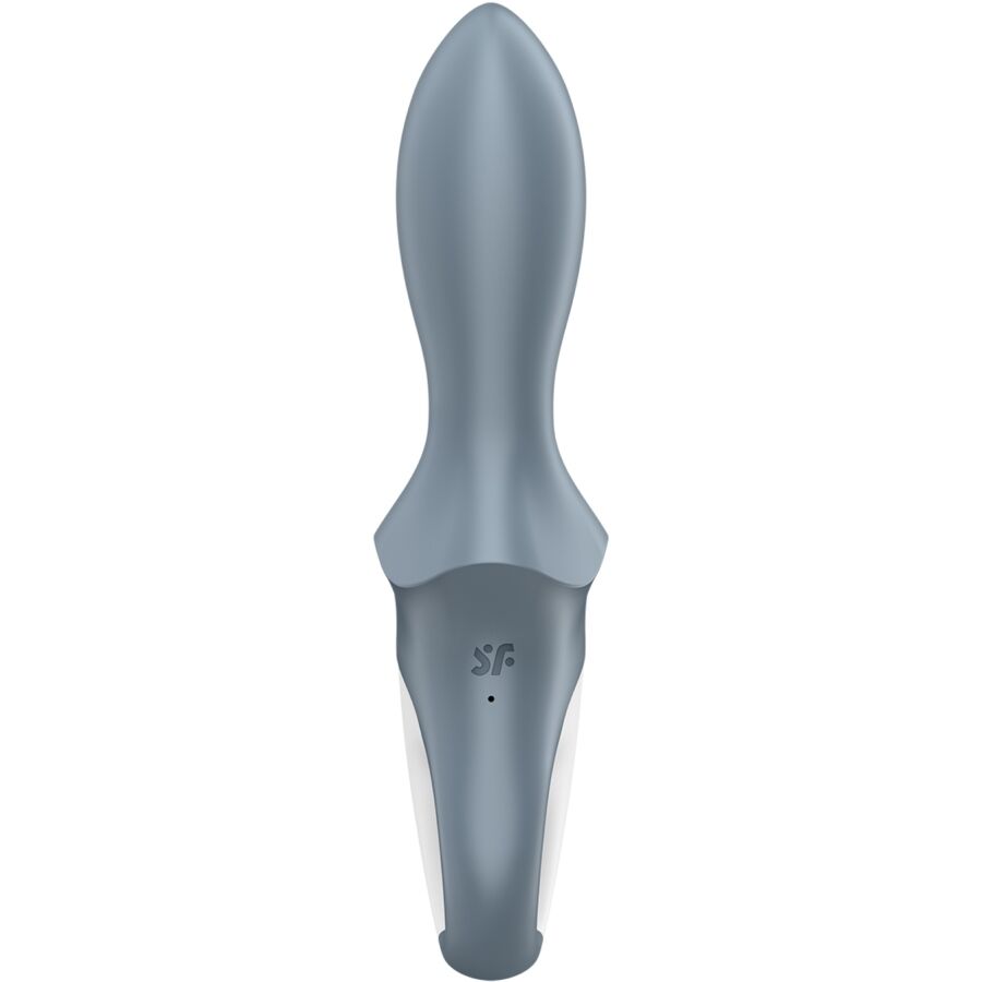 SATISFYER - AIR PUMP BOOTY 1 VIBRATORE ANALE GONFIABILE GRIGIO – Anale gonfiabile – foto 5