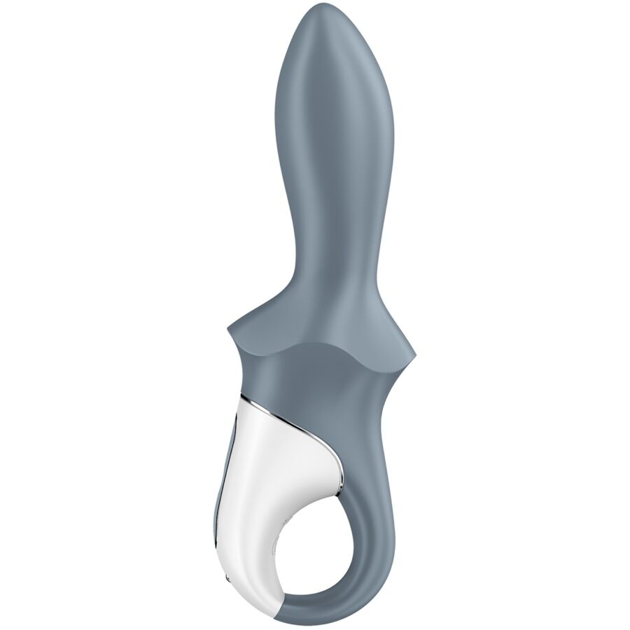 SATISFYER - AIR PUMP BOOTY 1 VIBRATORE ANALE GONFIABILE GRIGIO – Anale gonfiabile