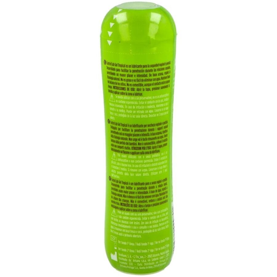CONTROL - LUB TROPICAL LUBRIFICANTE GEL 75 ML – Con sapori deliziosi – foto 2