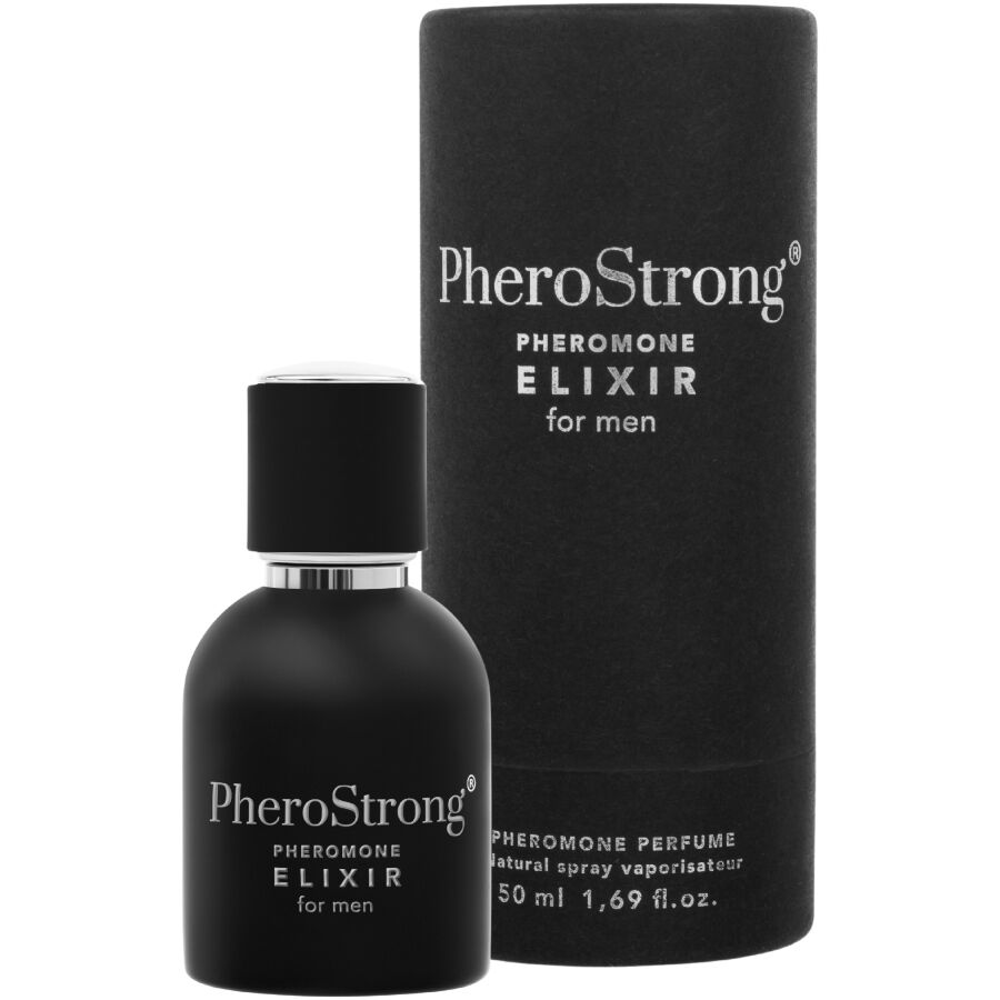 PHEROSTRONG - ELISIR AI FEROMONI PER UOMINI 50 ML – Profumi con feromoni maschili