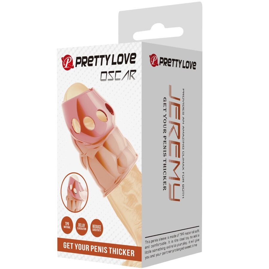 PRETTY LOVE - PENE OSCAR PIÙ SPESSO ROSA – Copri pene con estensione – foto 8