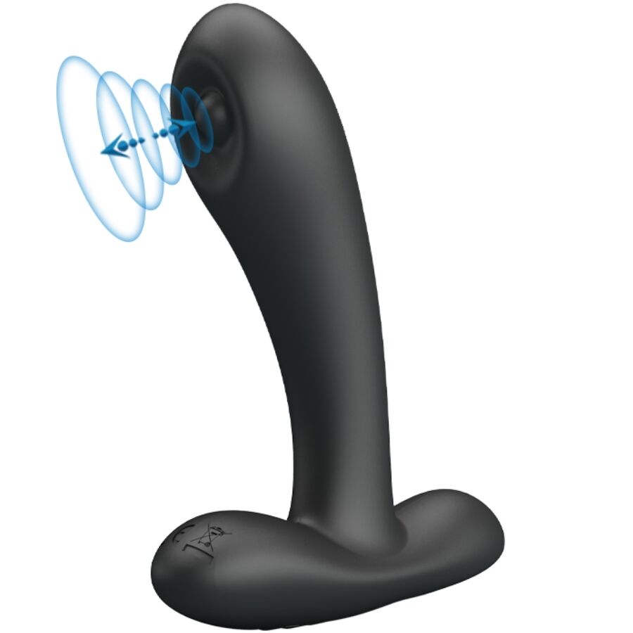 PRETTY LOVE - REMINGTON MASSAGGIATORE VIBRANTE ANALE E VAGINALE NERO – Classici vibratori anali o vaginali – foto 3