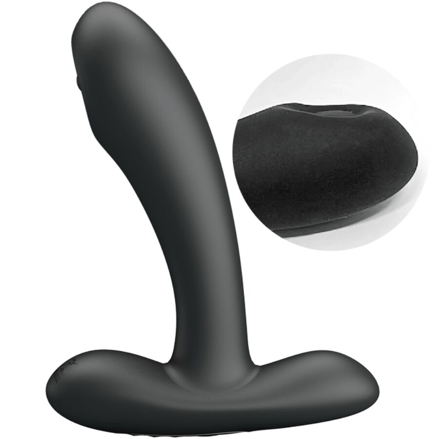 PRETTY LOVE - REMINGTON MASSAGGIATORE VIBRANTE ANALE E VAGINALE NERO – Classici vibratori anali o vaginali – foto 4