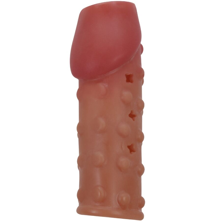 PRETTY LOVE - GUAINA PER PENE STRETTA E VOLUMIZZANTE NATURALE – Manicotti per pene senza estensione