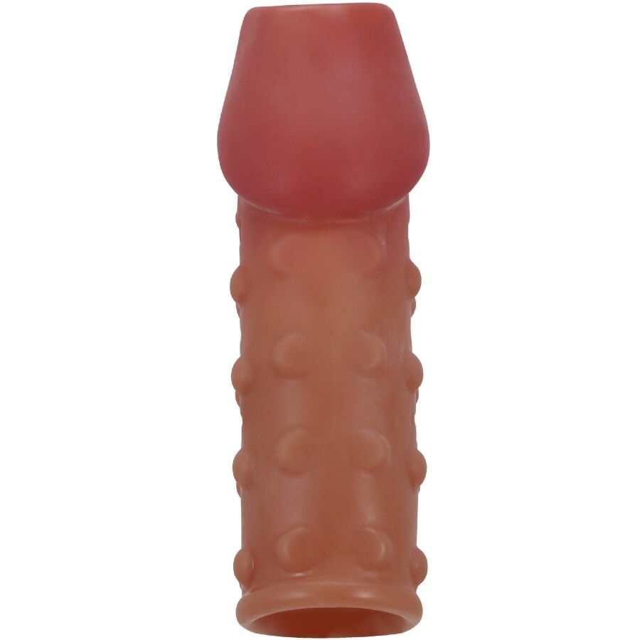 PRETTY LOVE - GUAINA PER PENE STRETTA E VOLUMIZZANTE NATURALE – Manicotti per pene senza estensione – foto 2