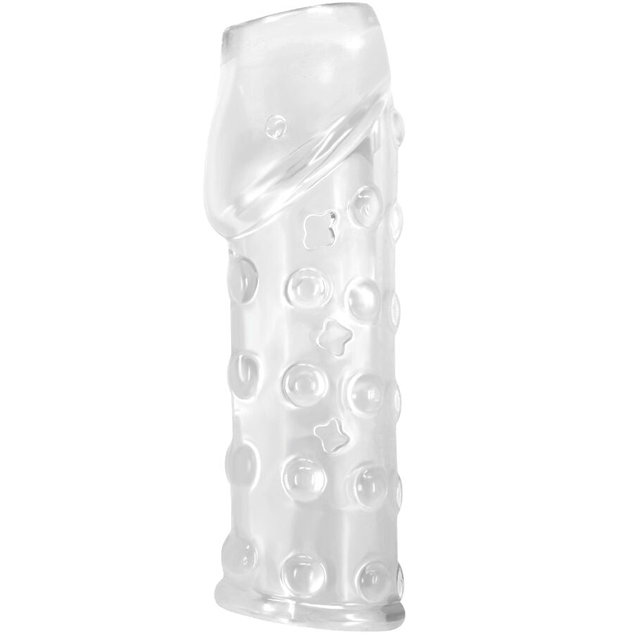 PRETTY LOVE - GUAINA PER PENE STRETTA E VOLUMIZZANTE TRASPARENTE – Manicotti per pene senza estensione