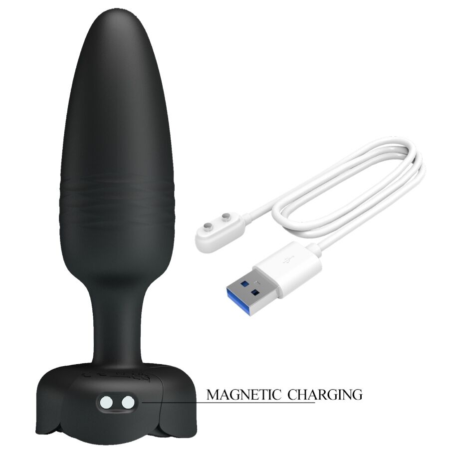 PRETTY LOVE - TARION PLUG ANALE CON LUCE LED NERO 12,5 CM – Tappi anali – foto 8