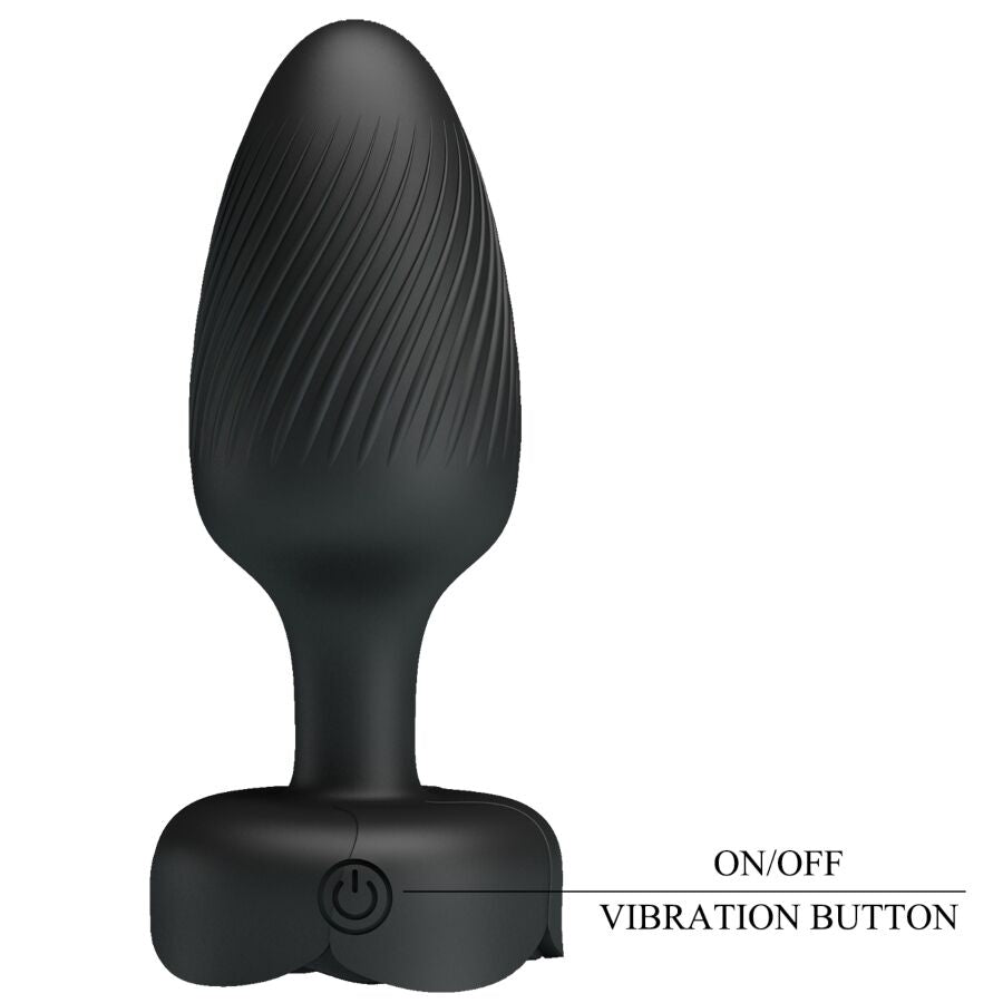 PRETTY LOVE - VARIAN PLUG ANALE CON LUCE LED NERO 10,8 CM – Tappi anali – foto 8