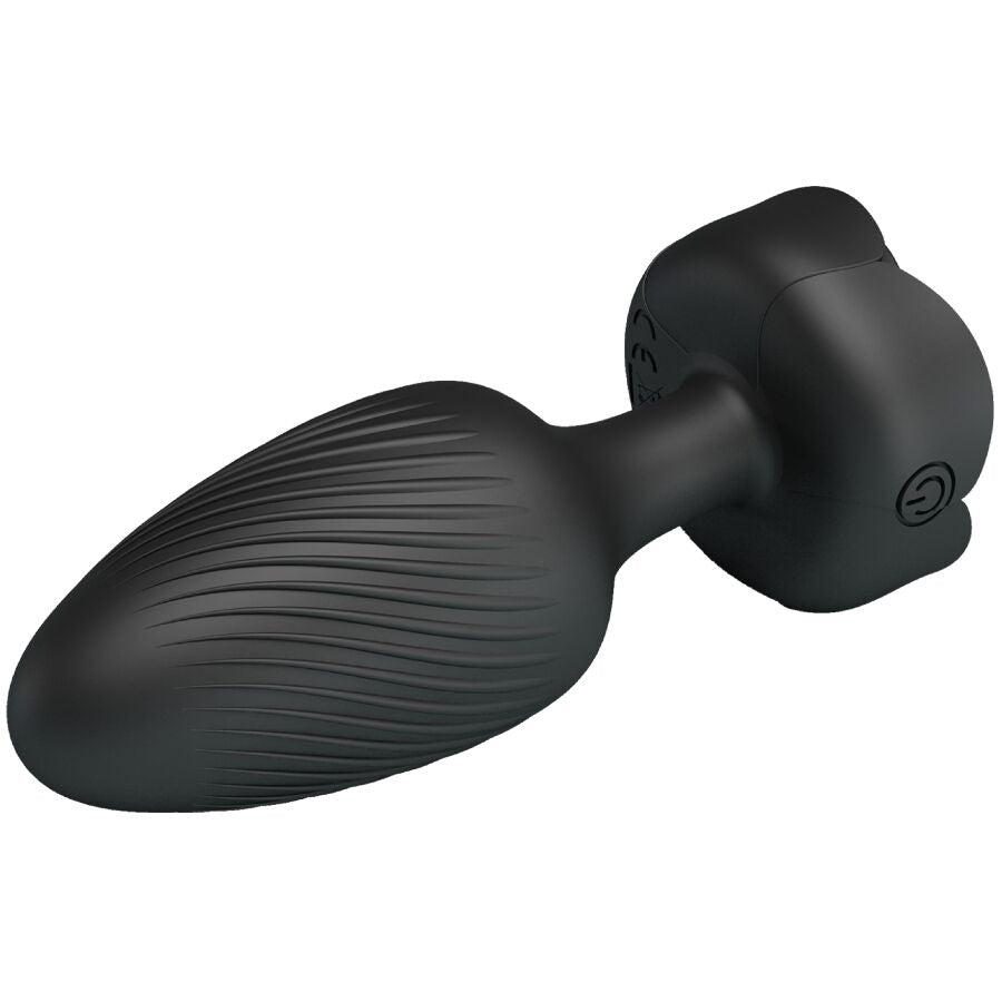 PRETTY LOVE - VARIAN PLUG ANALE CON LUCE LED NERO 10,8 CM – Tappi anali – foto 5