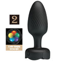 PRETTY LOVE - VARIAN PLUG ANALE CON LUCE LED NERO 10,8 CM – Tappi anali