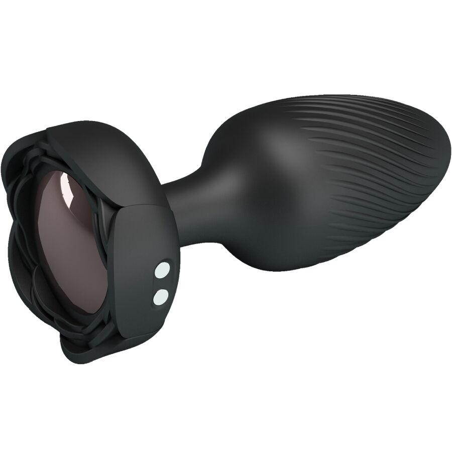 PRETTY LOVE - VARIAN PLUG ANALE CON LUCE LED NERO 10,8 CM – Tappi anali – foto 2