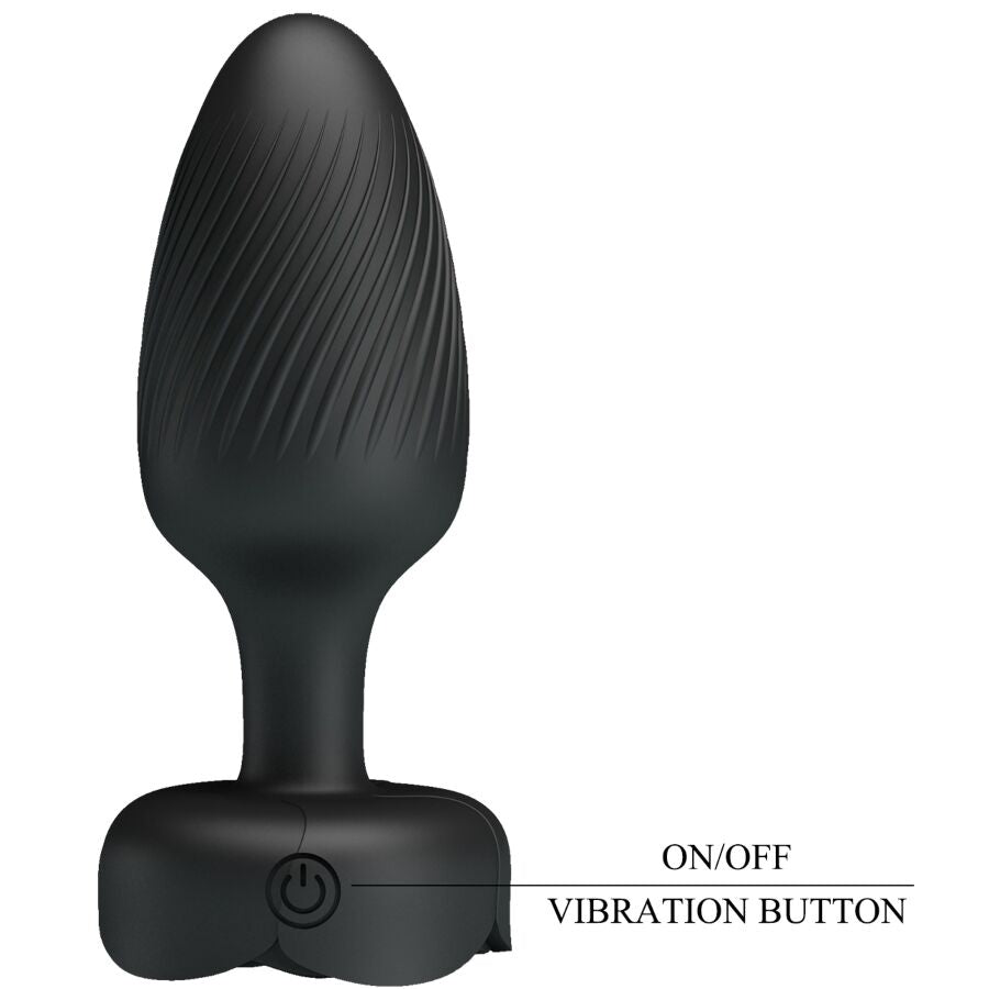 PRETTY LOVE - OSBORN PLUG ANALE CON LUCE LED NERO 9,8 CM – Tappi anali – foto 8