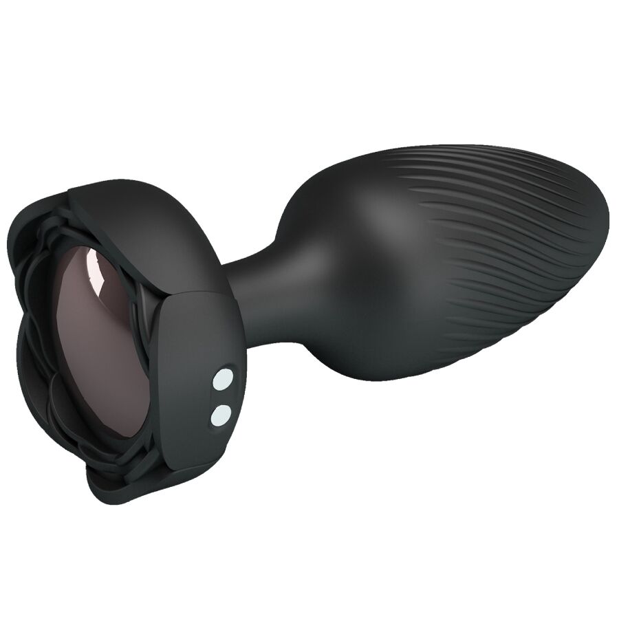 PRETTY LOVE - OSBORN PLUG ANALE CON LUCE LED NERO 9,8 CM – Tappi anali – foto 2
