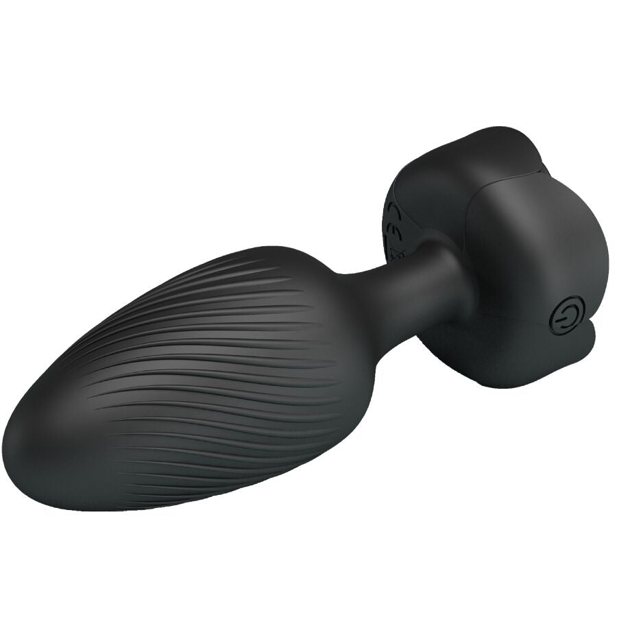 PRETTY LOVE - OSBORN PLUG ANALE CON LUCE LED NERO 9,8 CM – Tappi anali – foto 5