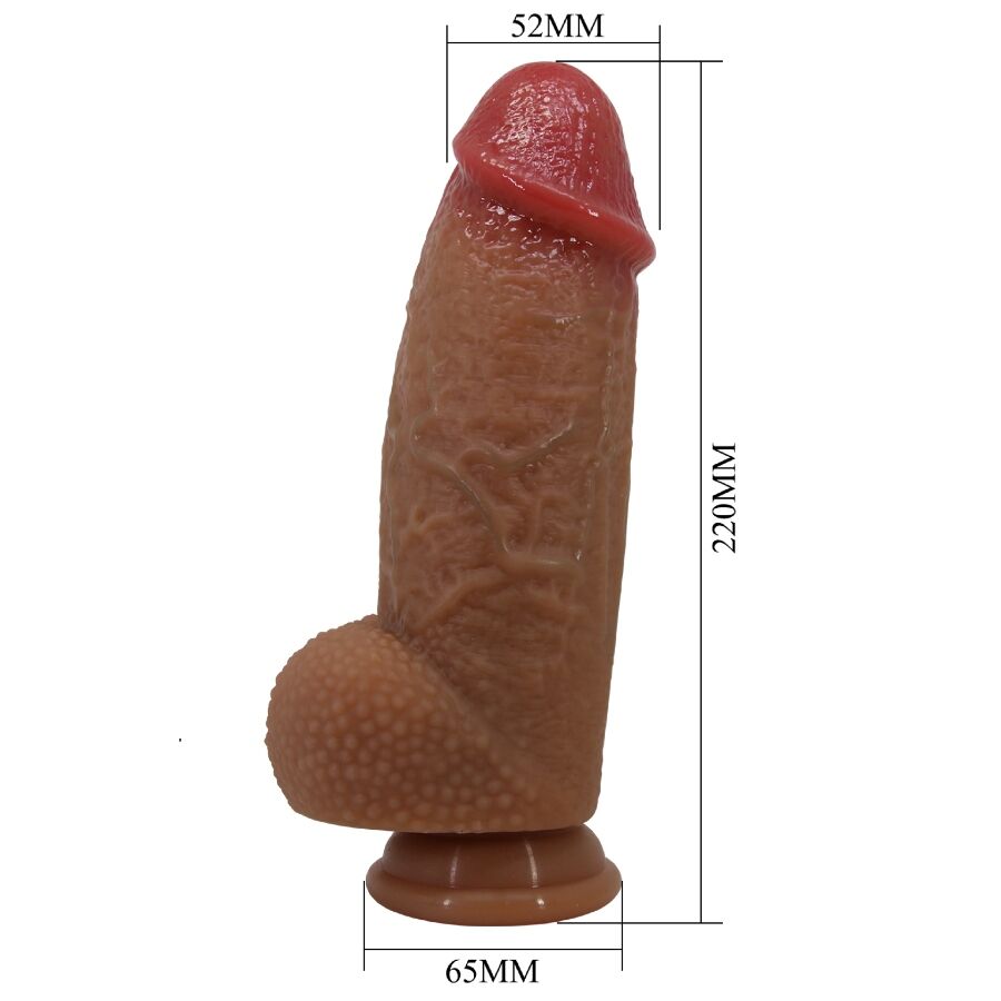 PRETTY LOVE - ACHILLE DILDO ULTRA REALISTICO 22 CM – Peni realistici – foto 6