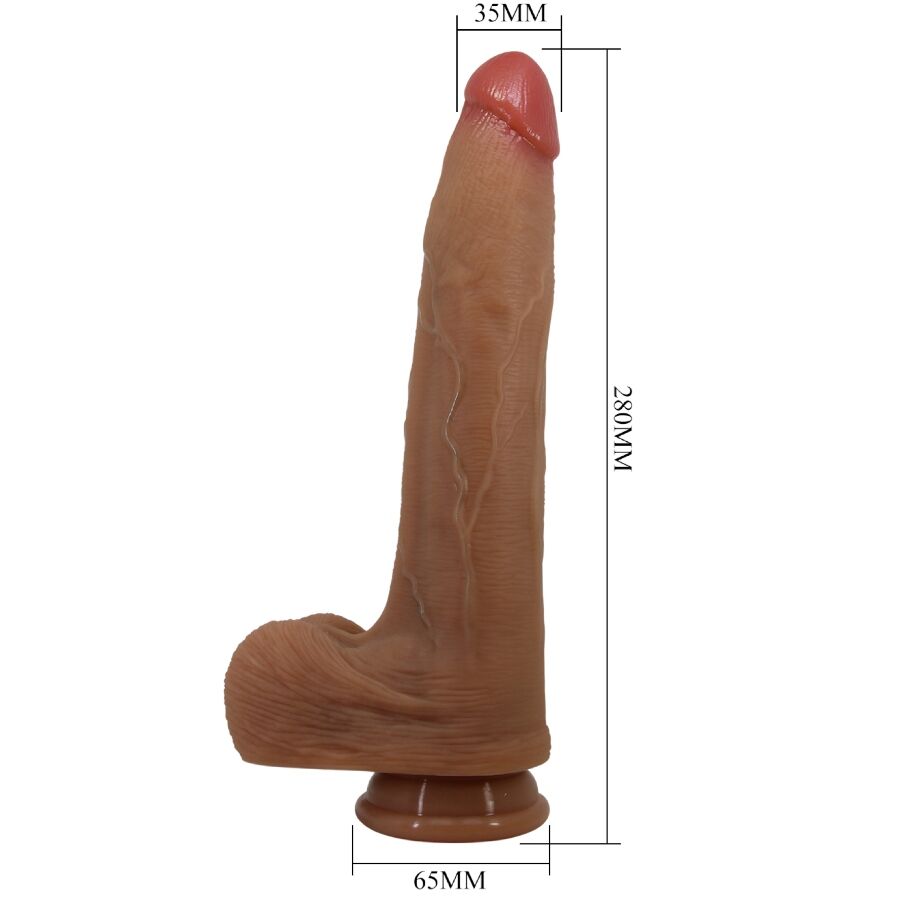PRETTY LOVE - DILDO ULTRA REALISTICO ADLEY 28 CM – Peni realistici – foto 7