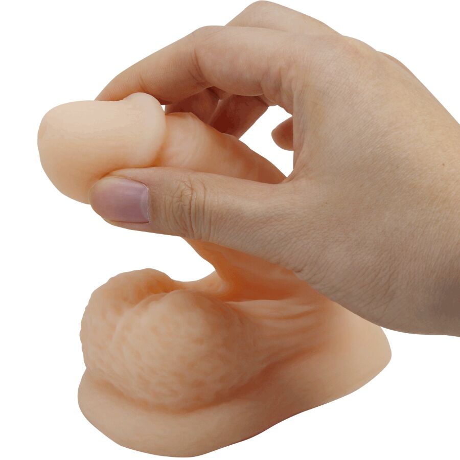 PRETTY LOVE - WILDON DILDO ULTRA REALISTICO ED ELASTICO 10 CM NATURALE – Peni realistici – foto 6