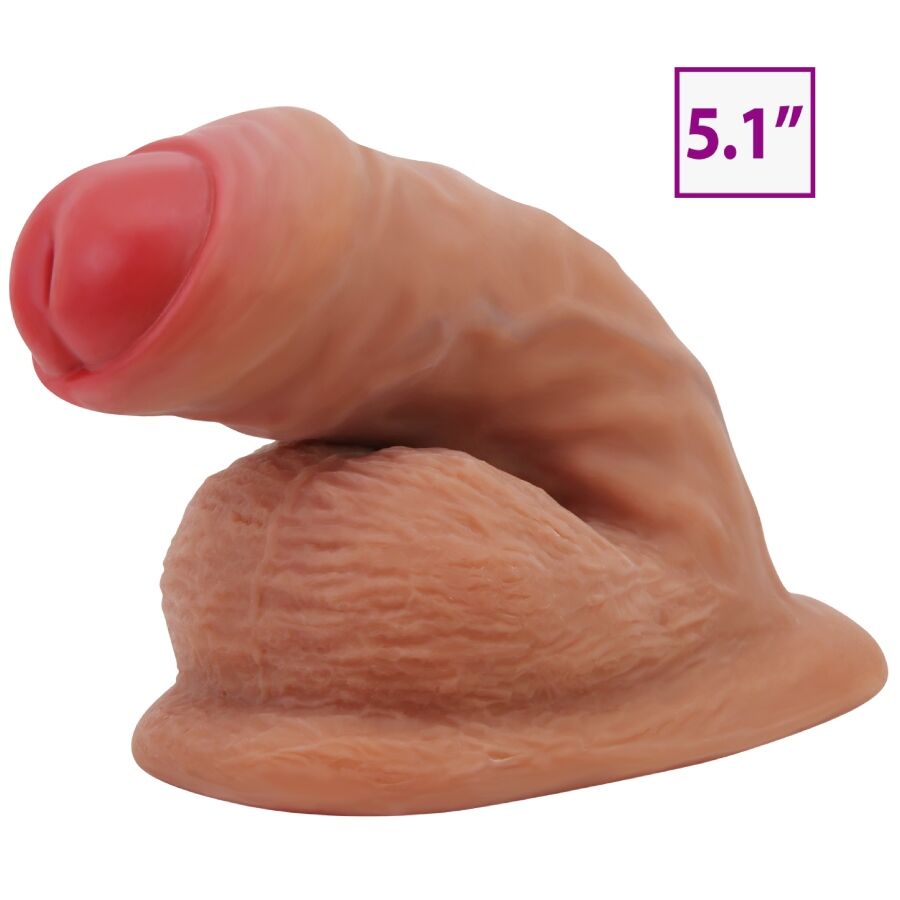 PRETTY LOVE - WARNELL DILDO ULTRA REALISTICO ED ELASTICO 9,5 CM MULATO – Peni realistici – foto 8