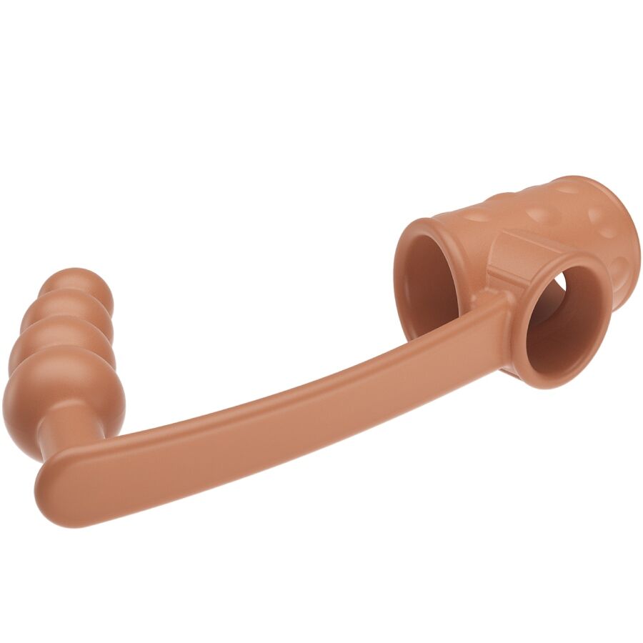 PRETTY LOVE - GUAINA PER PENE CON TAPPO ANALE NATURALE – Manicotti per pene senza estensione – foto 3