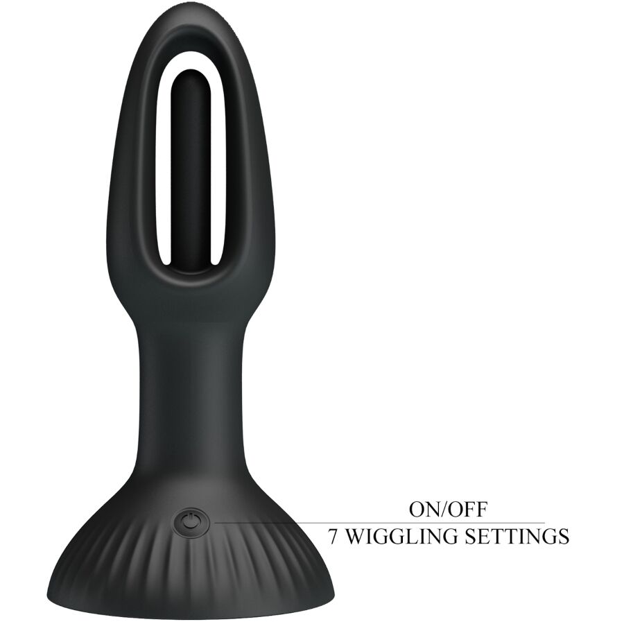 PRETTY LOVE - HUBERT ANAL PLUG CON 7 MODALITÀ DI VIBRAZIONE – Vibratori anali – foto 8
