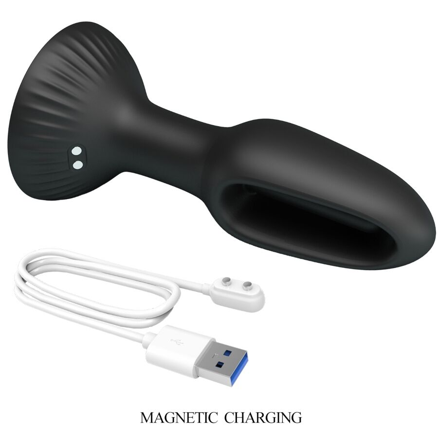 PRETTY LOVE - HUBERT ANAL PLUG CON 7 MODALITÀ DI VIBRAZIONE – Vibratori anali – foto 7