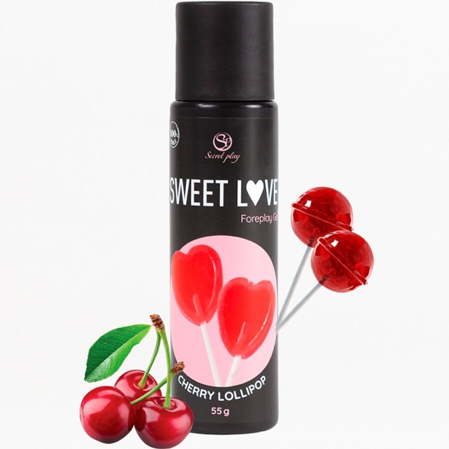 SECRETPLAY - GEL LECCA LECCA ALLA CILIEGIA DOLCE AMORE 60 ML – Con sapori deliziosi